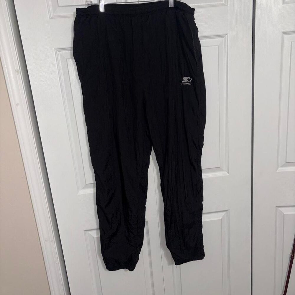 Starter Men's Black Trousers